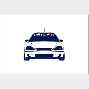 Shift Shirts Interchangeable Parts - EK9 Inspired Posters and Art